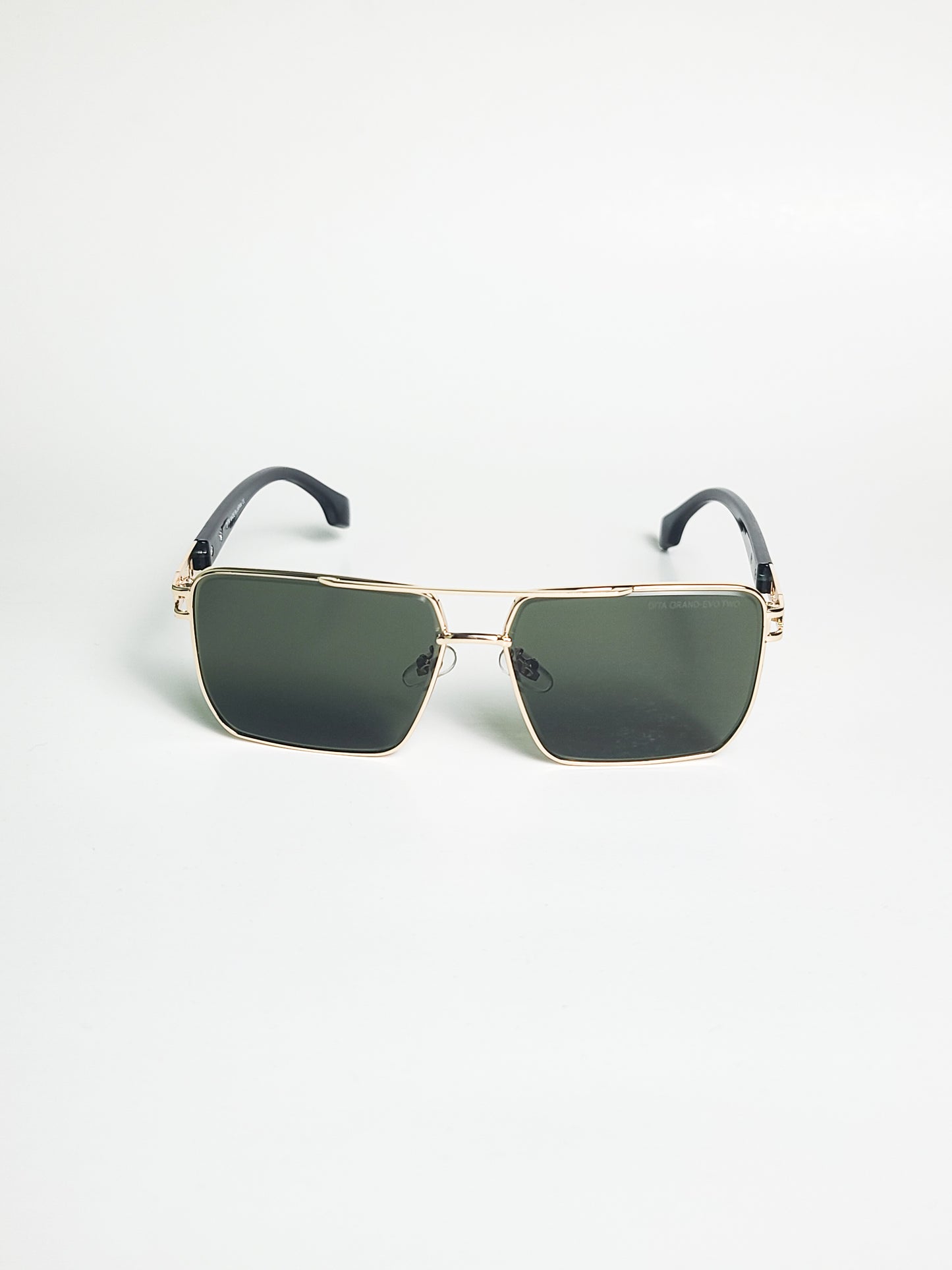 Dita Grand Evo Two - 23287   Gold Green - Metal - Double Bridge - Men's Sunglasses