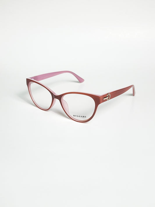 Bvlgari - 4206 - Orange Pink    Cat eye - optics - Women's Eyeglasses