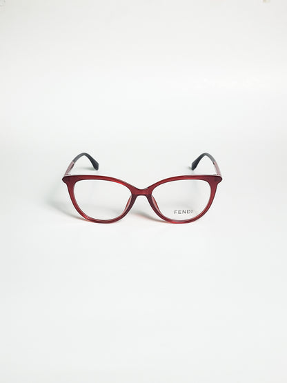 Fendi - 0449 - Marhoon Black - Cat Eye - spectacle - plastic