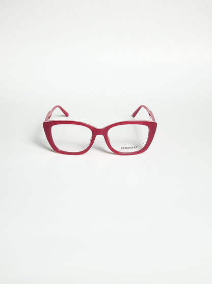 Burberry - 2357 - Red - Cat eye - Red Cat eye - Plastic Frame - Women's Eyeglasses