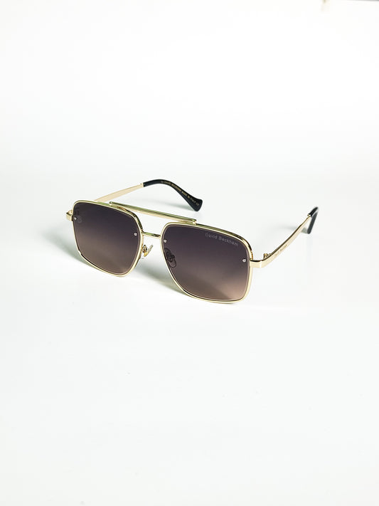 David Beckham - 72324 - Golden wine - Double Bridge - Sunglasses