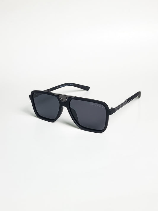 Hugo Boss - 24758 - Matt Black - Polarized - Plastic - Sunglasses