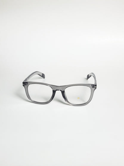 David Beckham - 2202 - Grey Transparent - Waffer - Plastic - Spectacle