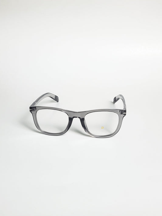 David Beckham - 2202 - Grey Transparent - Waffer - Plastic - Spectacle