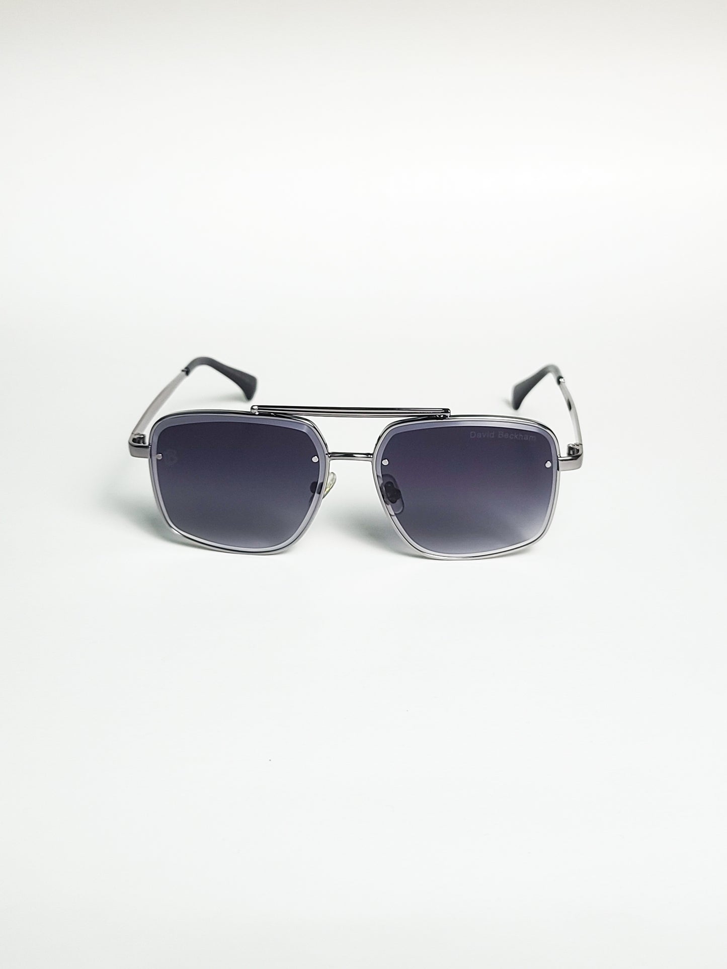 David Beckham - 2324 - Grey - Metal - Double Bridge - Sunglasses