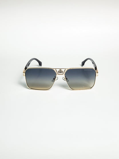 Maybach - 22106 - Golden with Unique Shade - Metal - Sunglasses